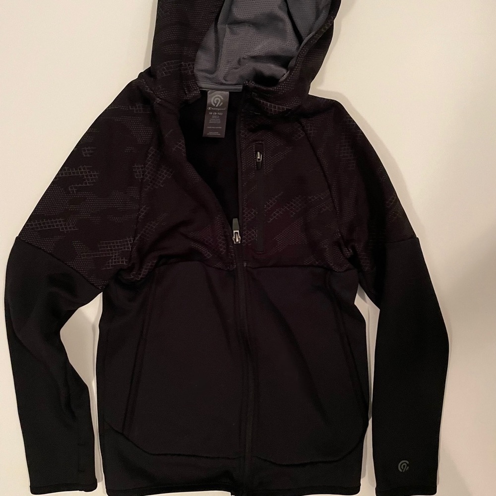 Boys Premium Tech Fleece Full Zip Hoodie - GUC - Size M